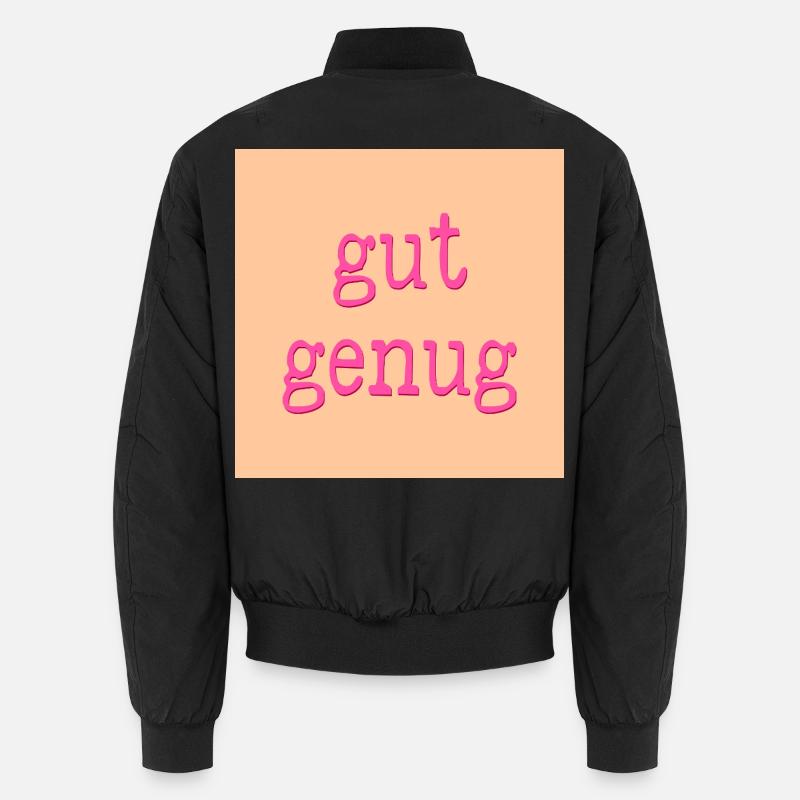 nervensystem gut genug Unisex Bomberjacke