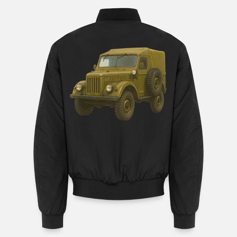 gaz 69 - Unisex Bomber Jacket - black