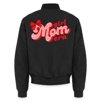 Époque Girl Mom - Bomber unisexe - noir - Dos - AI Model Male 185 light (185cm)