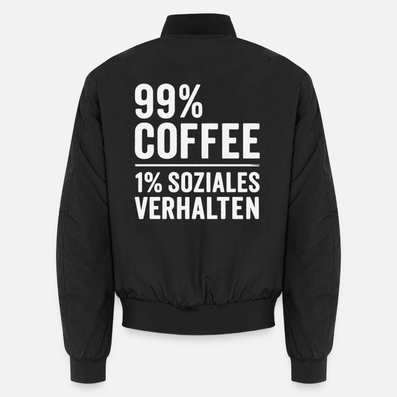 99 % Café Bomber unisexe