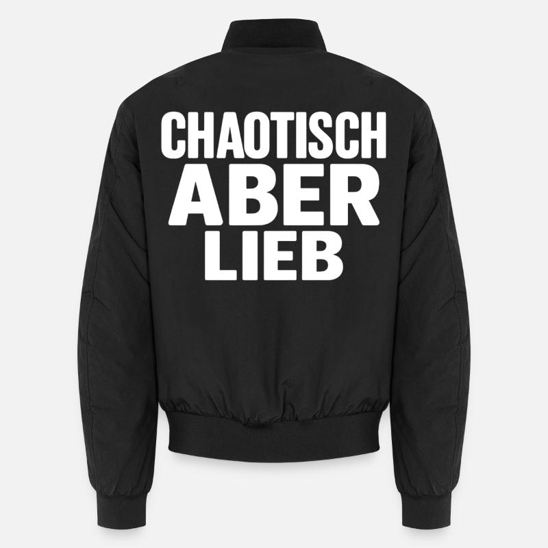 Chaotisch aber Lieb Unisex Bomberjacke