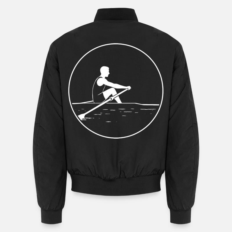 Kraft der Stille Unisex Bomberjacke