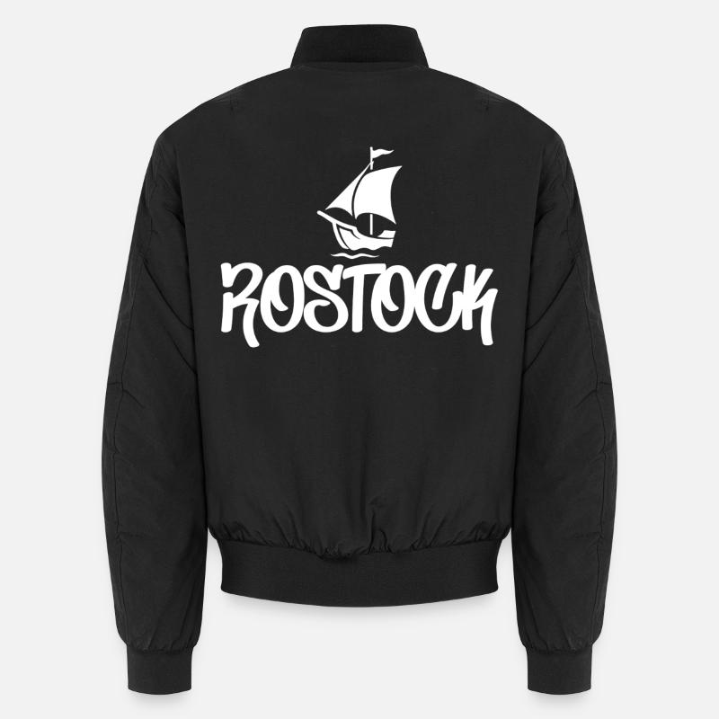Rouage de Rostock - Bomber unisexe - noir