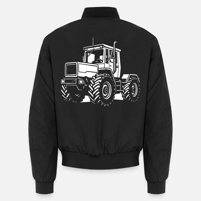 Power on the slope - Unisex Bomber Jacket - black