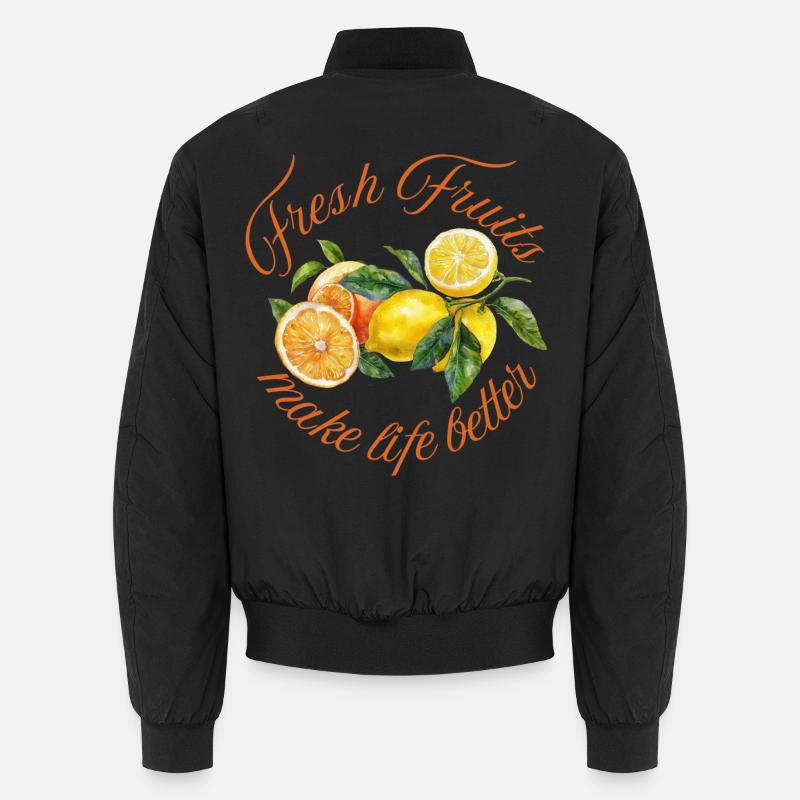 Lemon Unisex Bomberjacke
