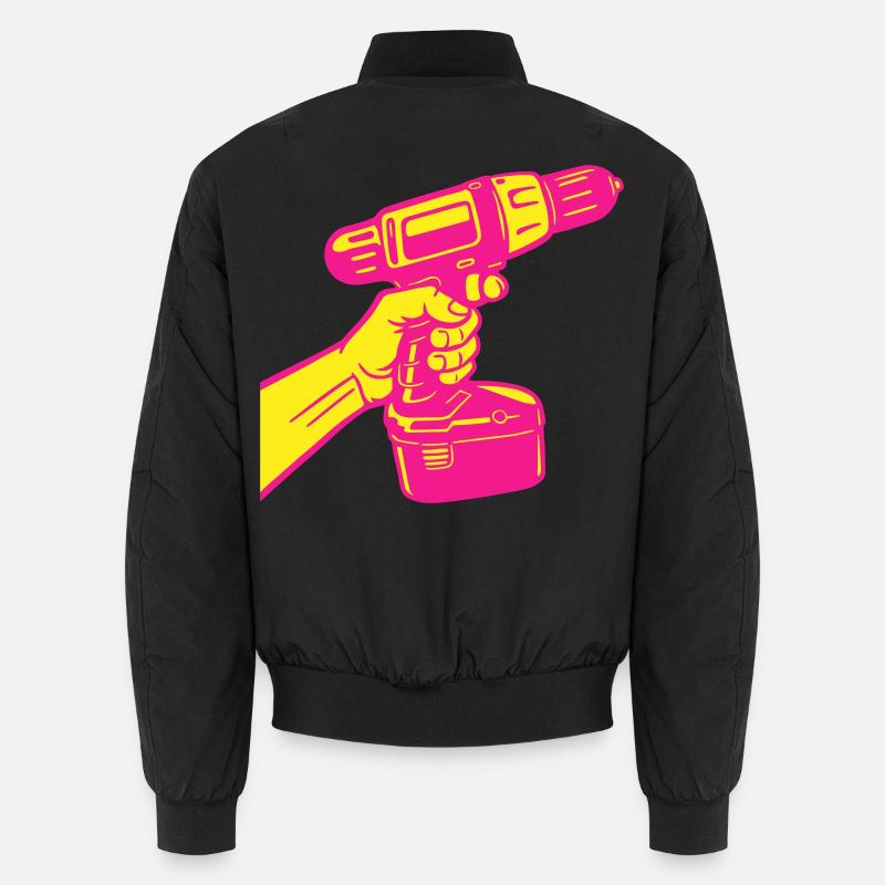 Heimwerker Pop-Art Unisex Bomberjacke