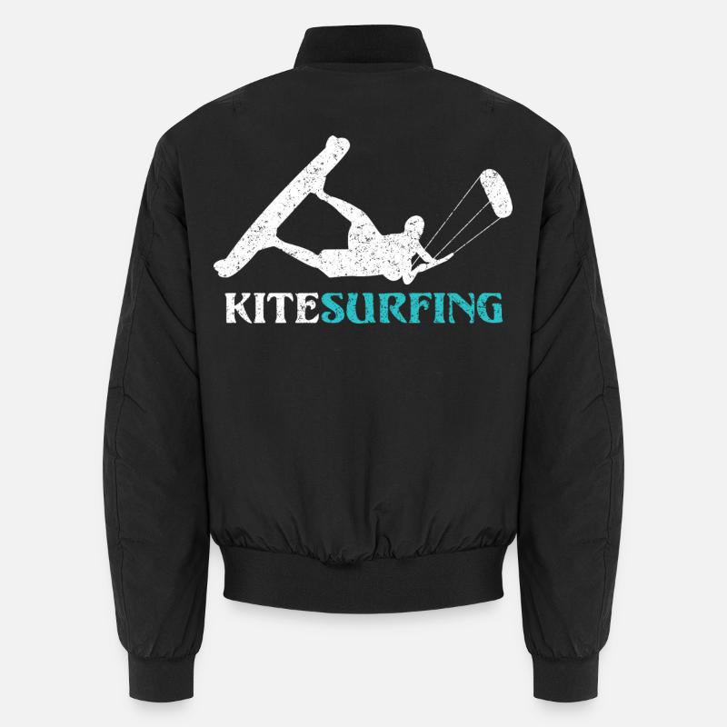 Ride the Wind – Kitesurf Style Bomber unisexe