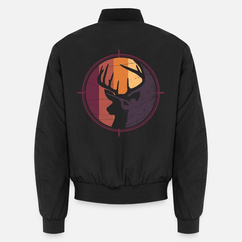 Vue de chasse vintage Bomber unisexe