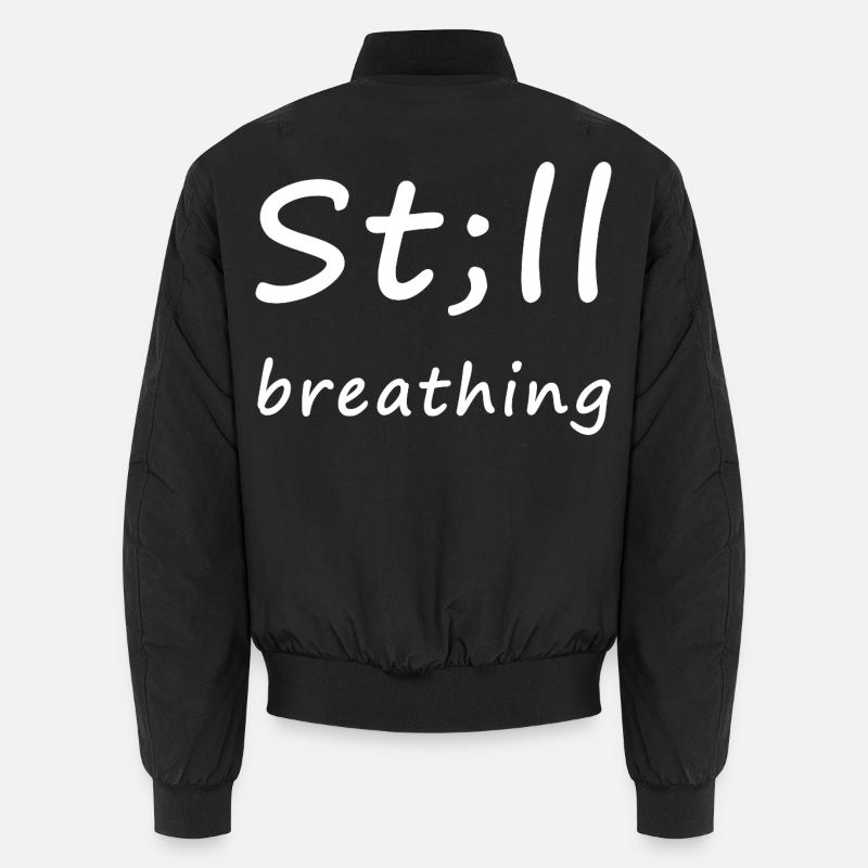 St; ll Breathing – Fighter's Heart Unisex Bomber Jacket