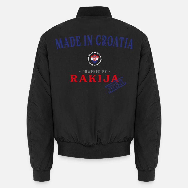 Kroatien Unisex Bomberjacke