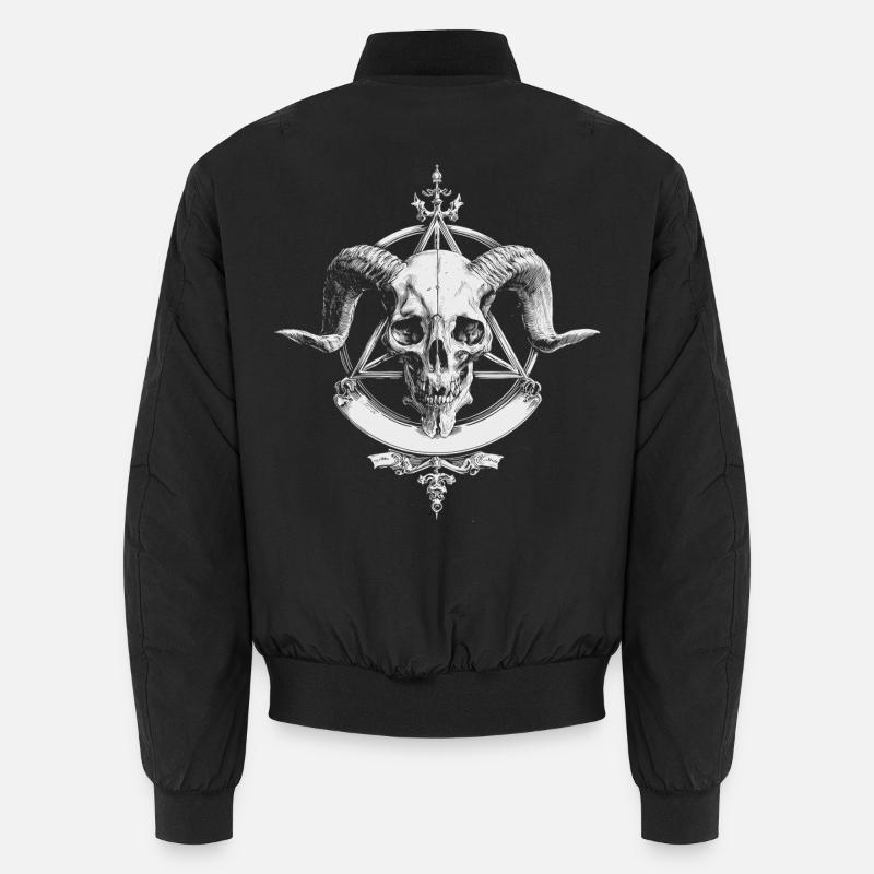 Demon Skull Unisex Bomberjacke