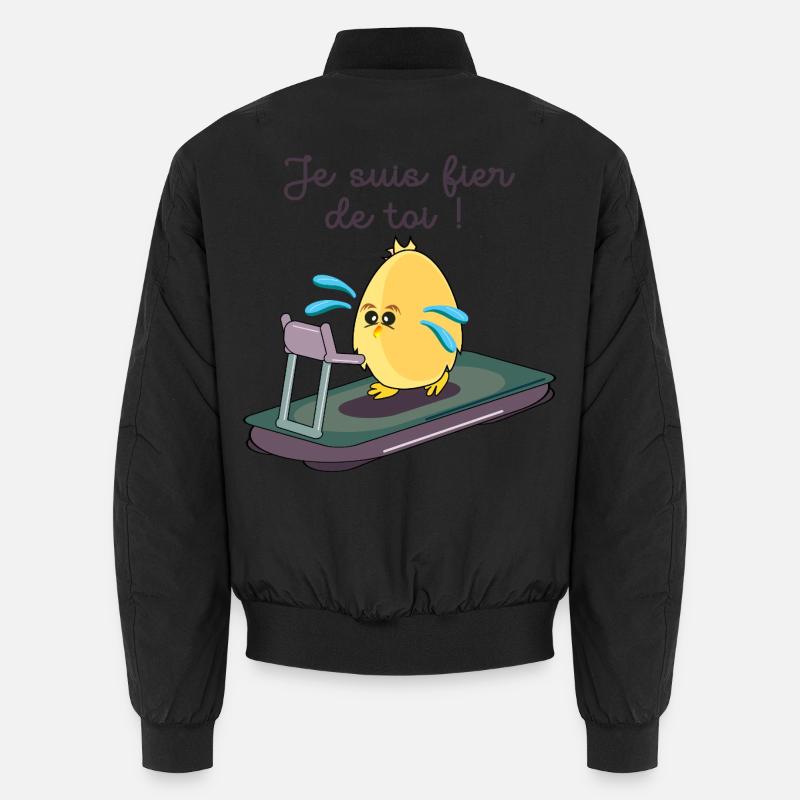 FIER DE TOI - TAPIS DE COURSE Bomber unisexe