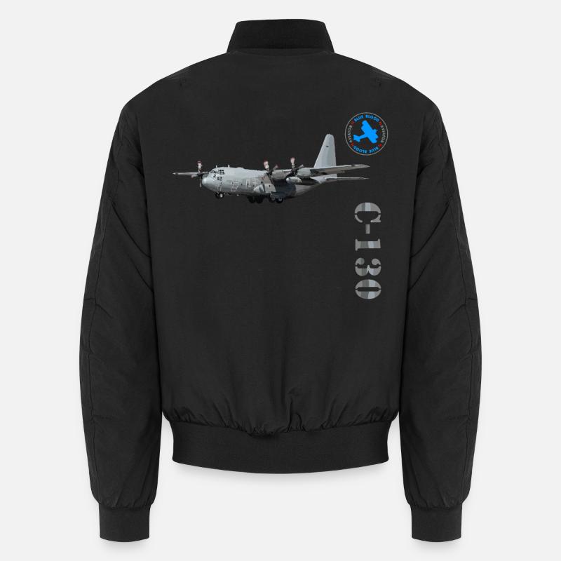 Hercules C-130 - Bomber unisexe - noir