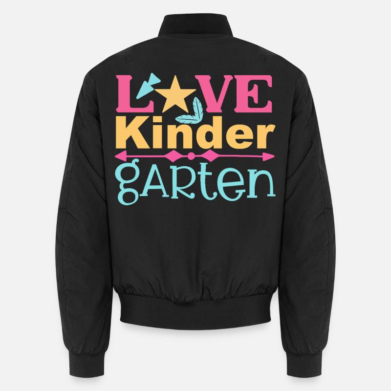Jardin d’enfants de l’amour - Étoile et flèche Bomber unisexe