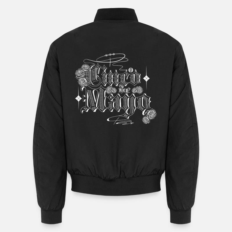 Iconic graffiti-style lettering Unisex Bomber Jacket