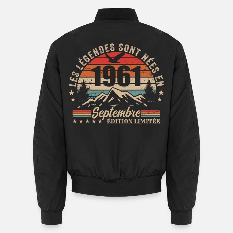 Legendär seit September 1961 | September 1961 Unisex Bomberjacke