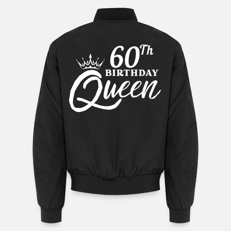 60th birthday queen Unisex Bomber Jacket