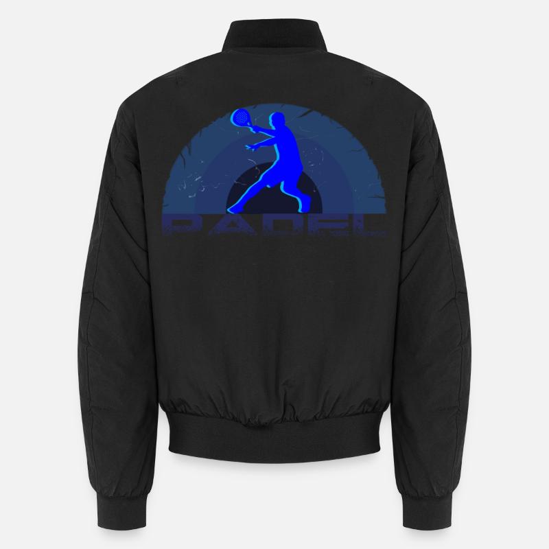 Padel - Unisex Bomber Jacket - black