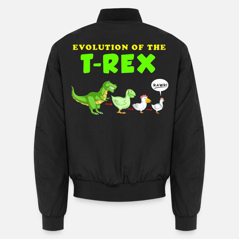 dinosaure Bomber unisexe