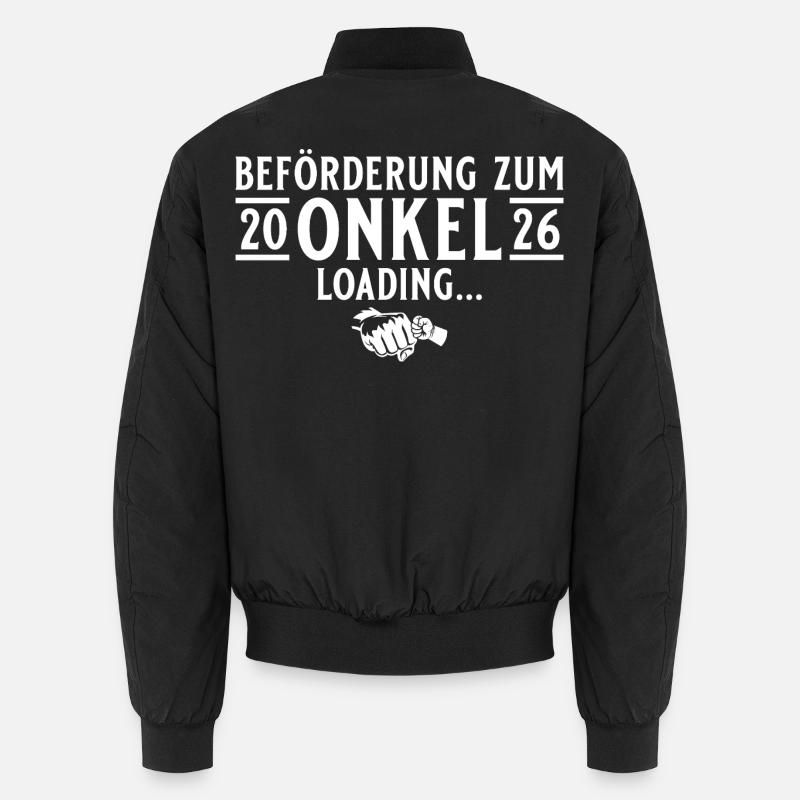 Uncle 2026 loading - Future godfather Unisex Bomber Jacket