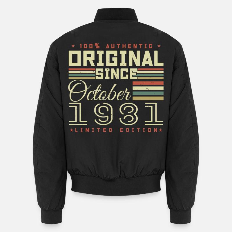Legendary Since October 1981 | October 1981 Unisex Bomber Jacket