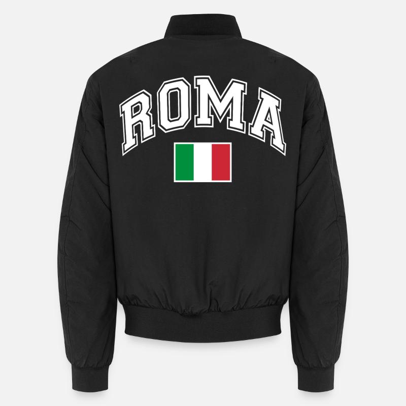 Drapeau de Rome, Rome, Italie Bomber unisexe