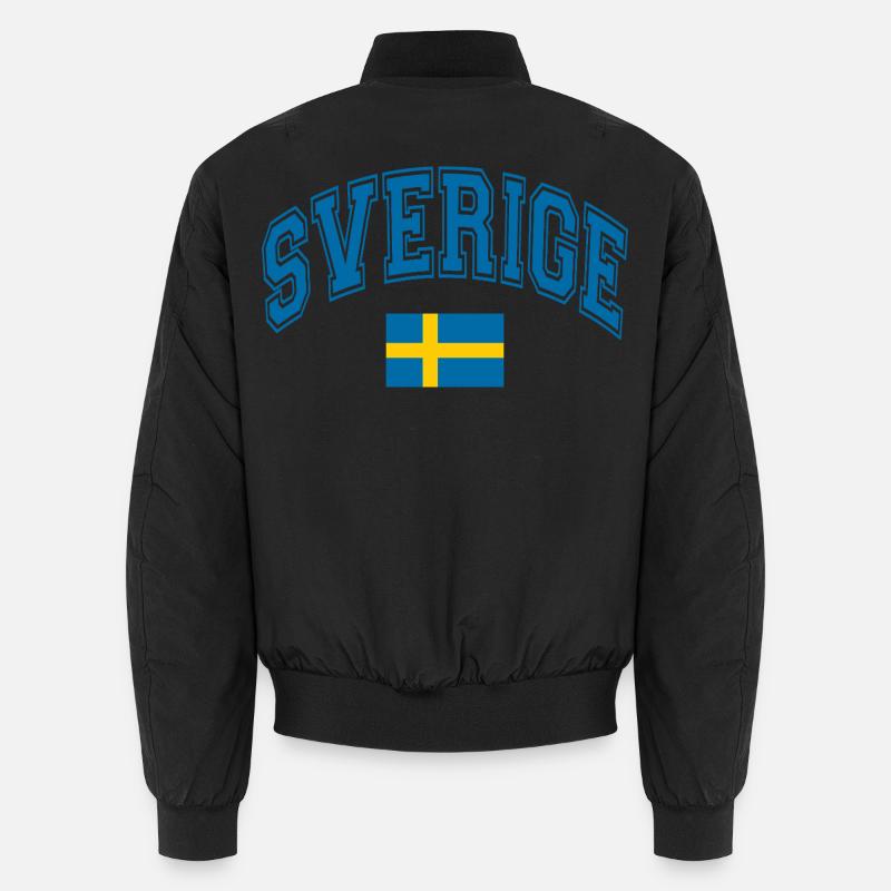 Drapeau de la Suède Bomber unisexe