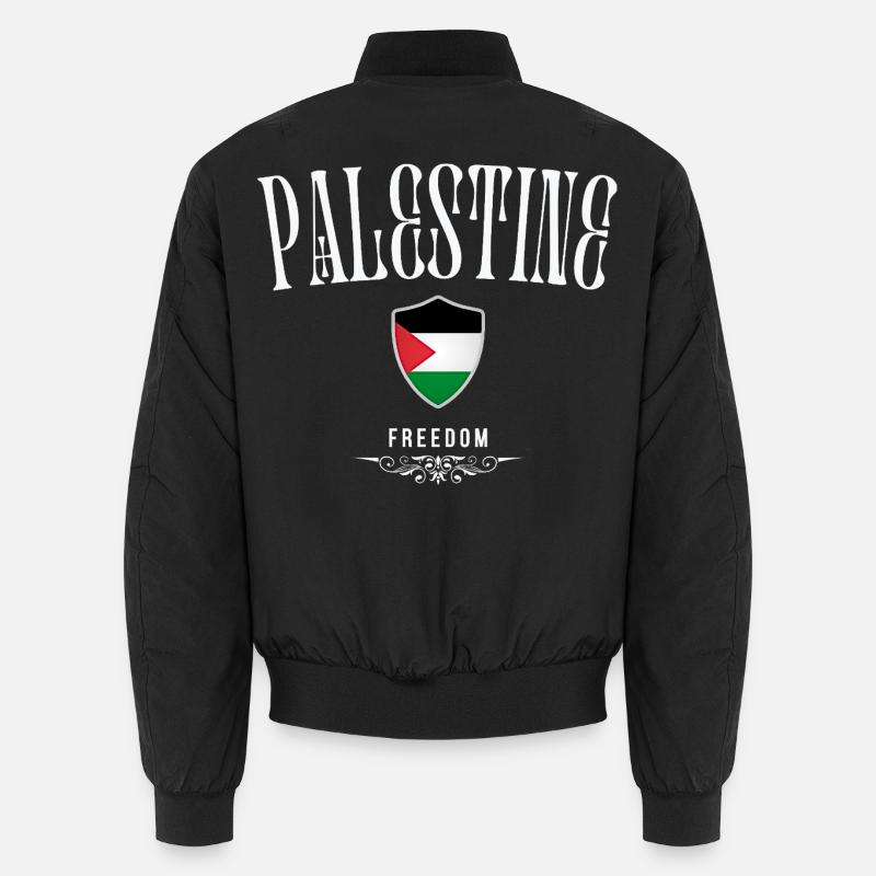 Palestine, design minimaliste élégant Bomber unisexe