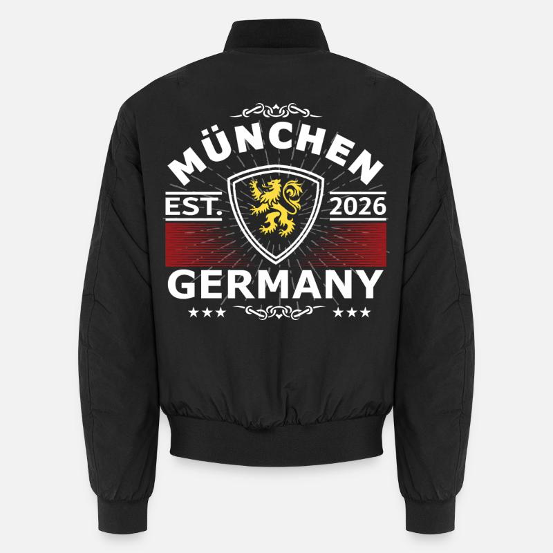 Munich Lion Design – Pride & Tradition Unisex Bomber Jacket