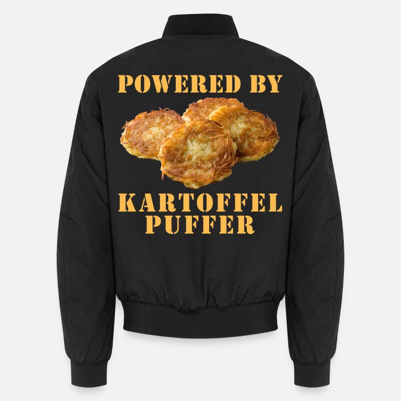 Propulsé par Kartoffelpuffer Bomber unisexe
