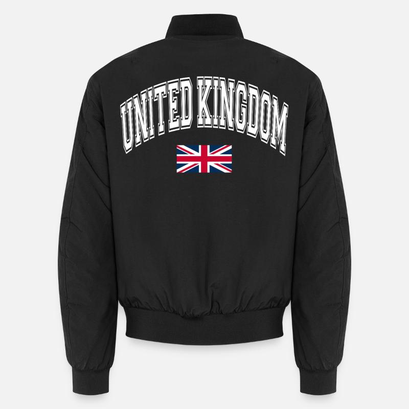 Drapeau du Royaume-Uni Bomber unisexe