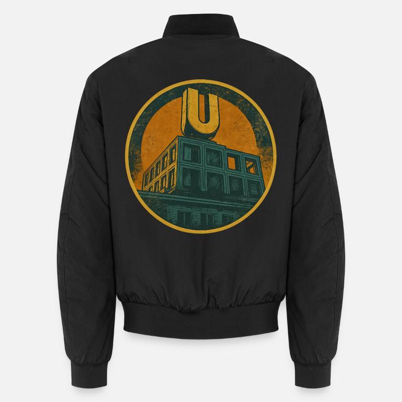 Dortmund U - Bomber unisexe - noir
