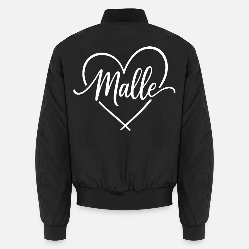 Malle Herz Mallorca Unisex Bomberjacke