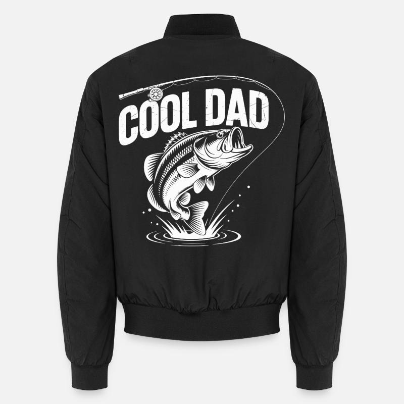 Conception d'articles de pêche cool pour papa Bomber unisexe