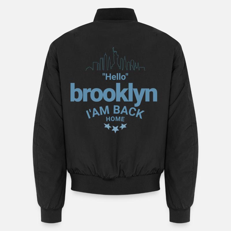 Design Brooklyn Homecoming - Unisex Bomber Jacket - black