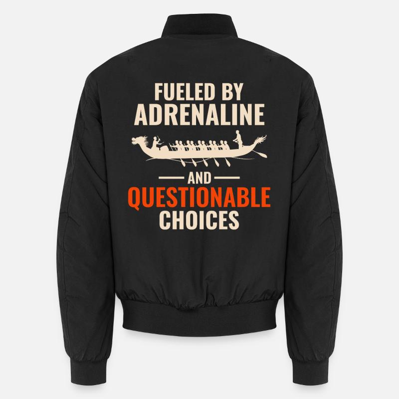 Drachenboot-Renngeist Unisex Bomberjacke