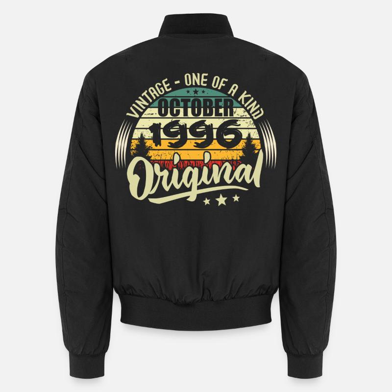 October 1996 Birthday Gift Unisex Bomber Jacket