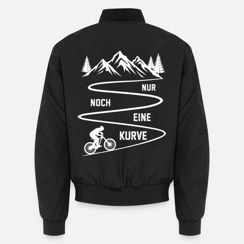 Plus qu’un virage en VTT Bomber unisexe