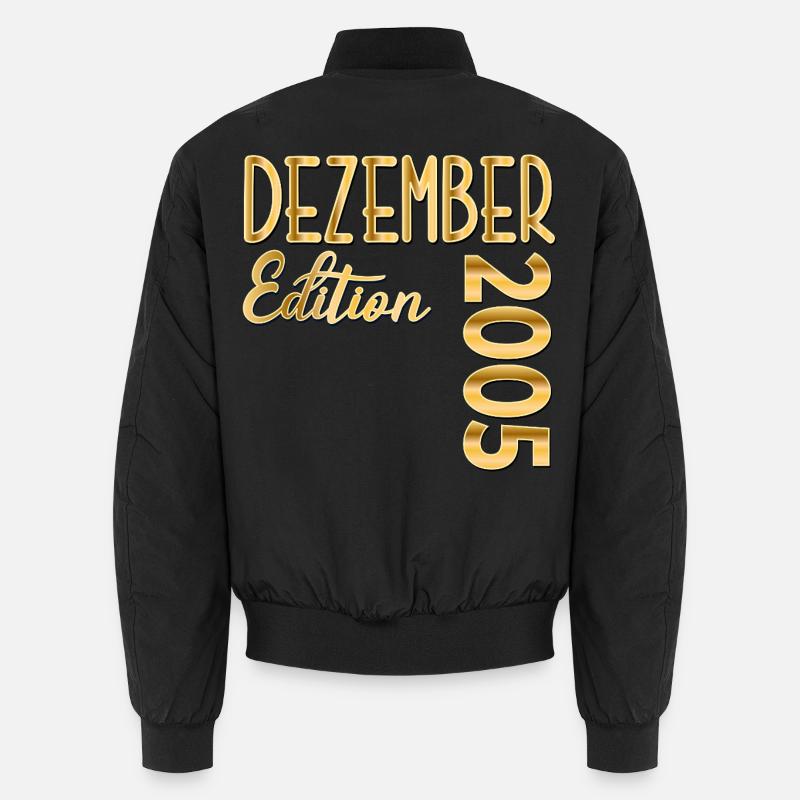 21. Geburtstag Geburtstag 2005 Dezember Unisex Bomberjacke