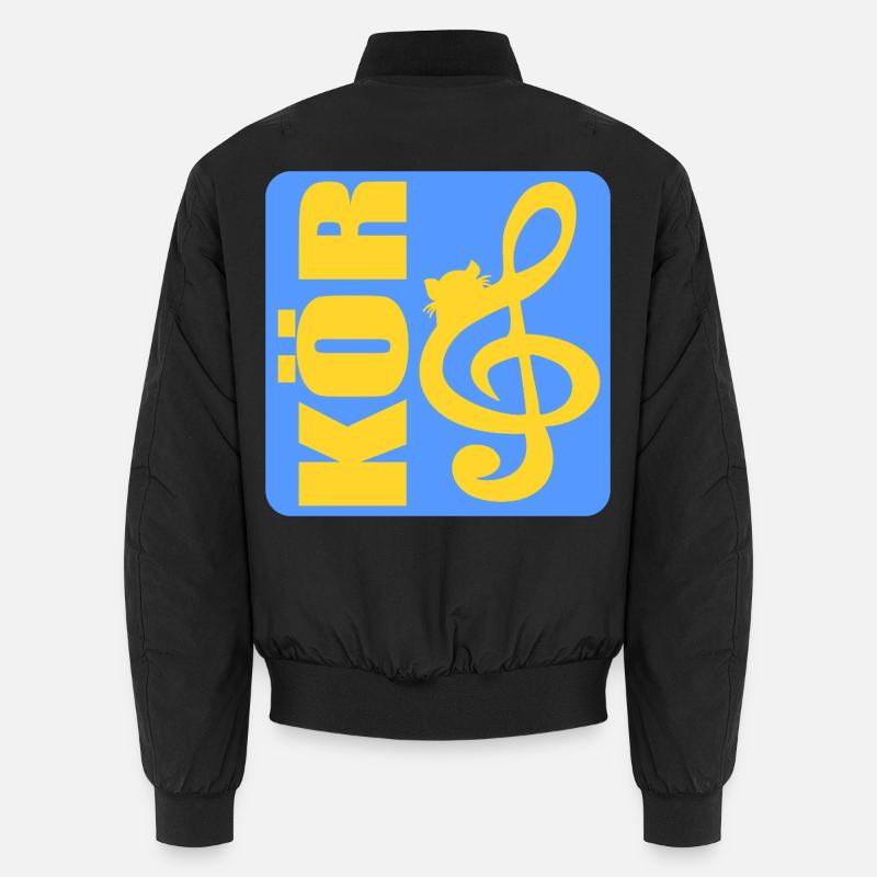 ANTRIEBSKATZE - Unisex Bomberjacke - Schwarz