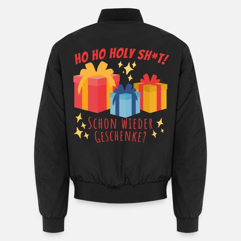 Geschenkeschock! - Unisex Bomberjacke - Schwarz