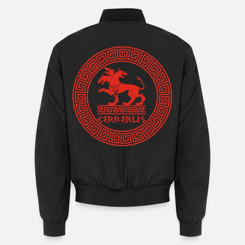 Der Wächter der Unterwelt Unisex Bomberjacke