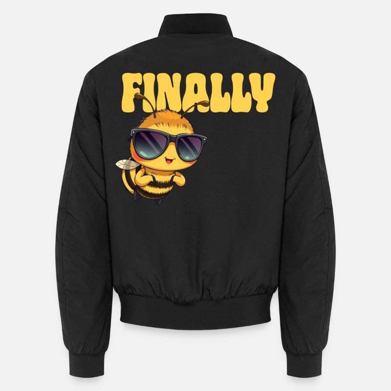 Biene Unisex Bomberjacke