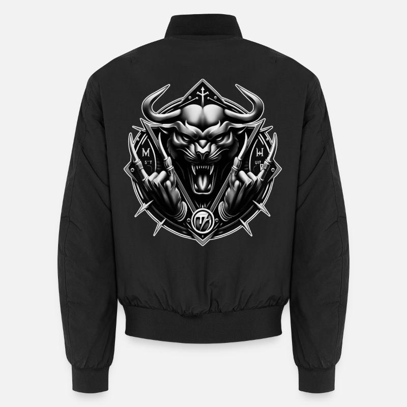 Iron Bull Crest Unisex Bomber Jacket