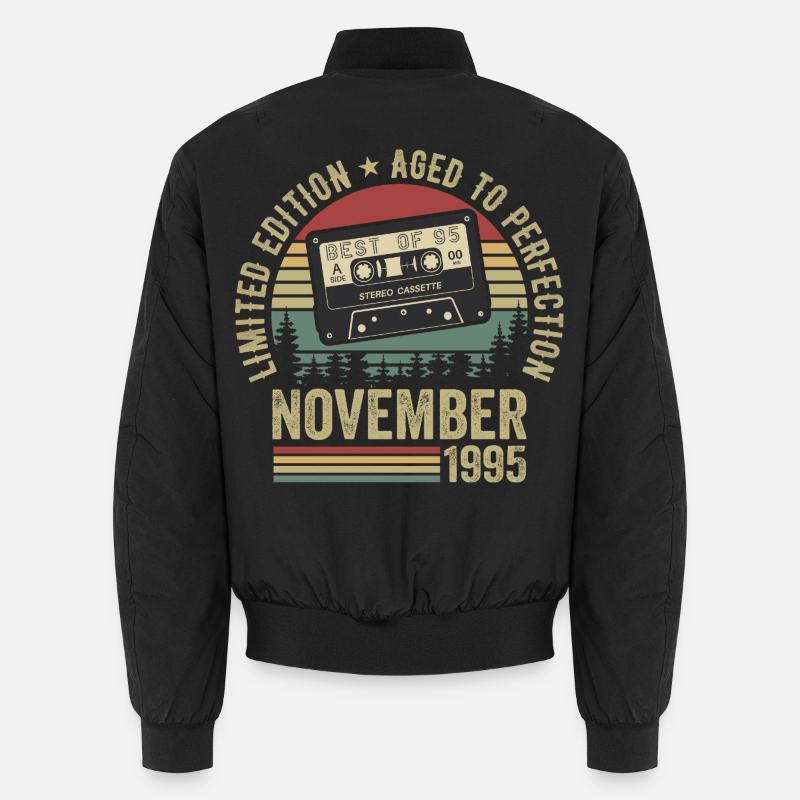 November 1995 - Unisex Bomberjacke - Schwarz