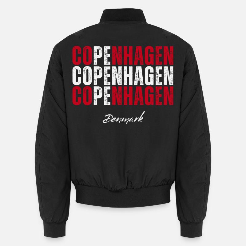 Copenhague Danemark, souvenir de Copenhague Bomber unisexe