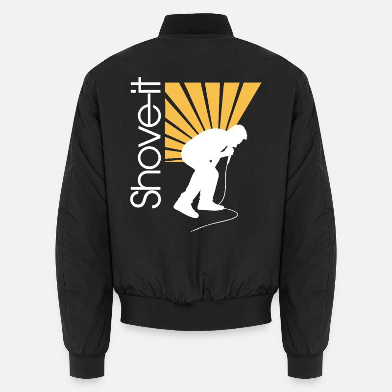 SCHIEB ES, SCHIEB ES!! -AFFE - Unisex Bomberjacke - Schwarz