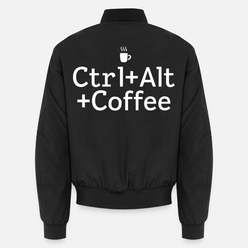 Kaffee-pause Ctrl-Alt-Café Bomber unisexe
