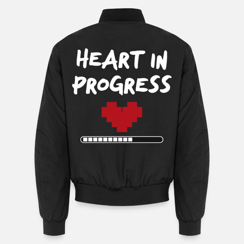 Déclaration HEART IN PROGRESS Bomber unisexe