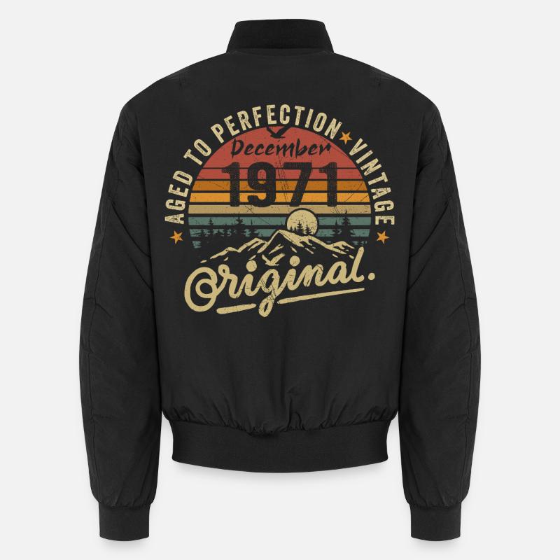 Legenden wurden im Dezember 1971 Unisex Bomberjacke